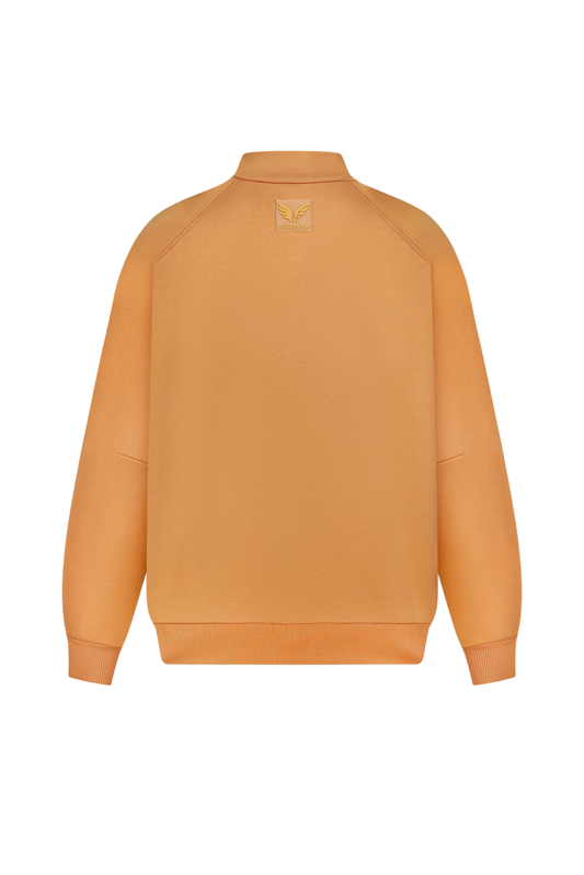 Адаптивний утеплений бомбер з рукавами на блискавках – койот