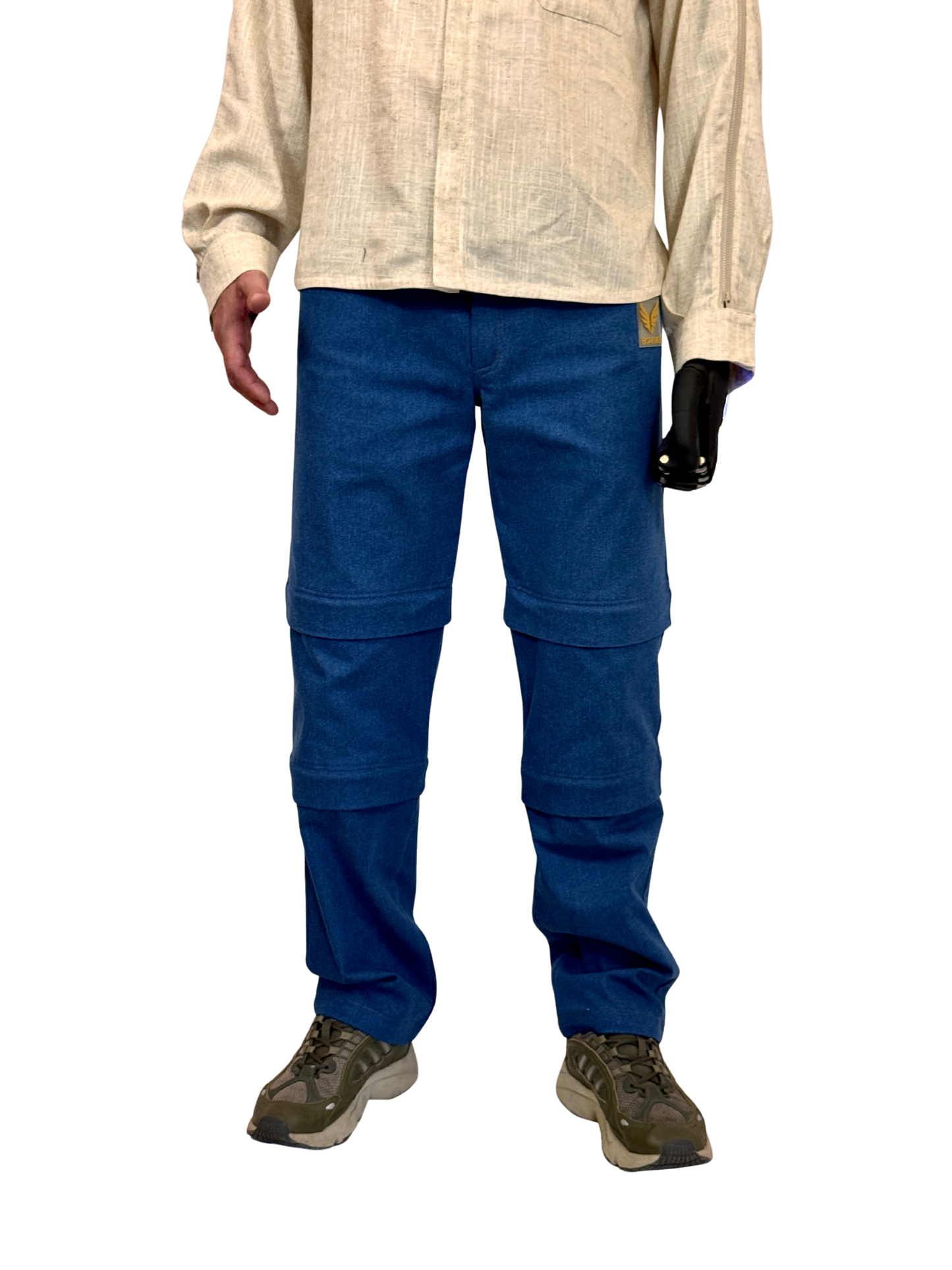 Adaptive Convertible Jeans - blue