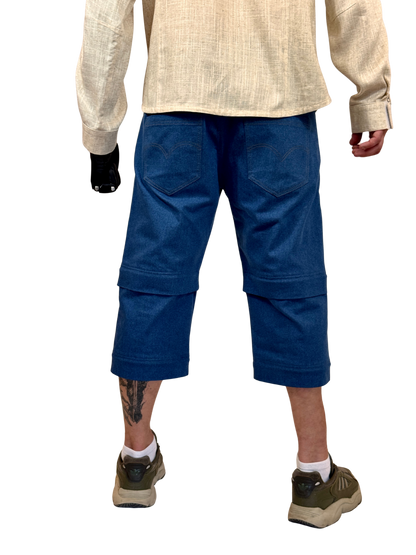 Adaptive Convertible Jeans - blue