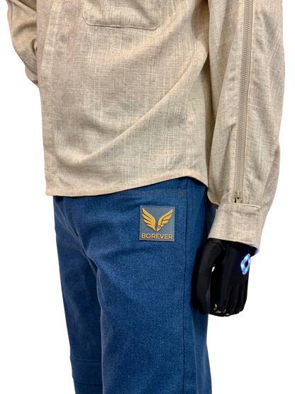 Adaptive Convertible Jeans - blue