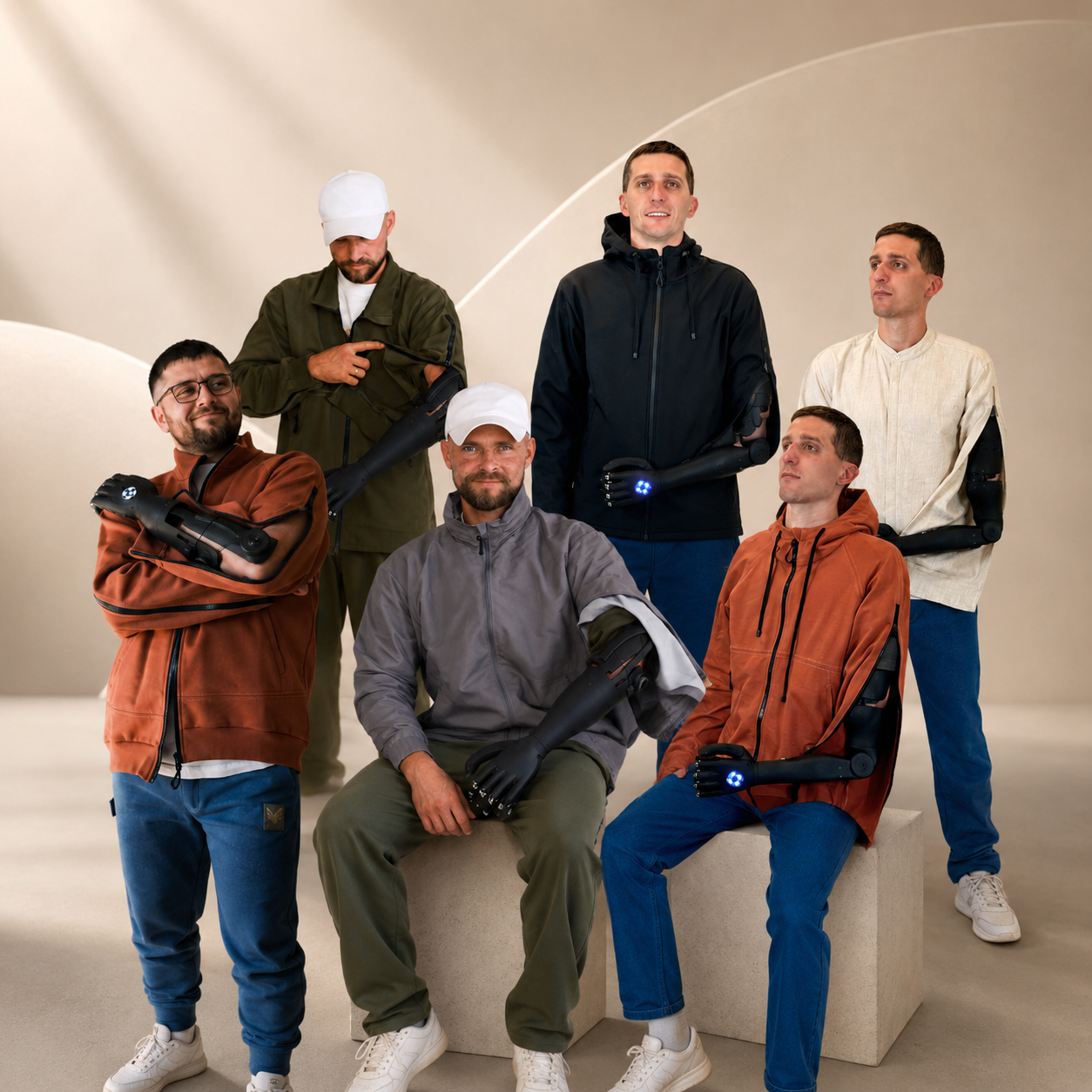 Borever clothing for people with arm prostheses