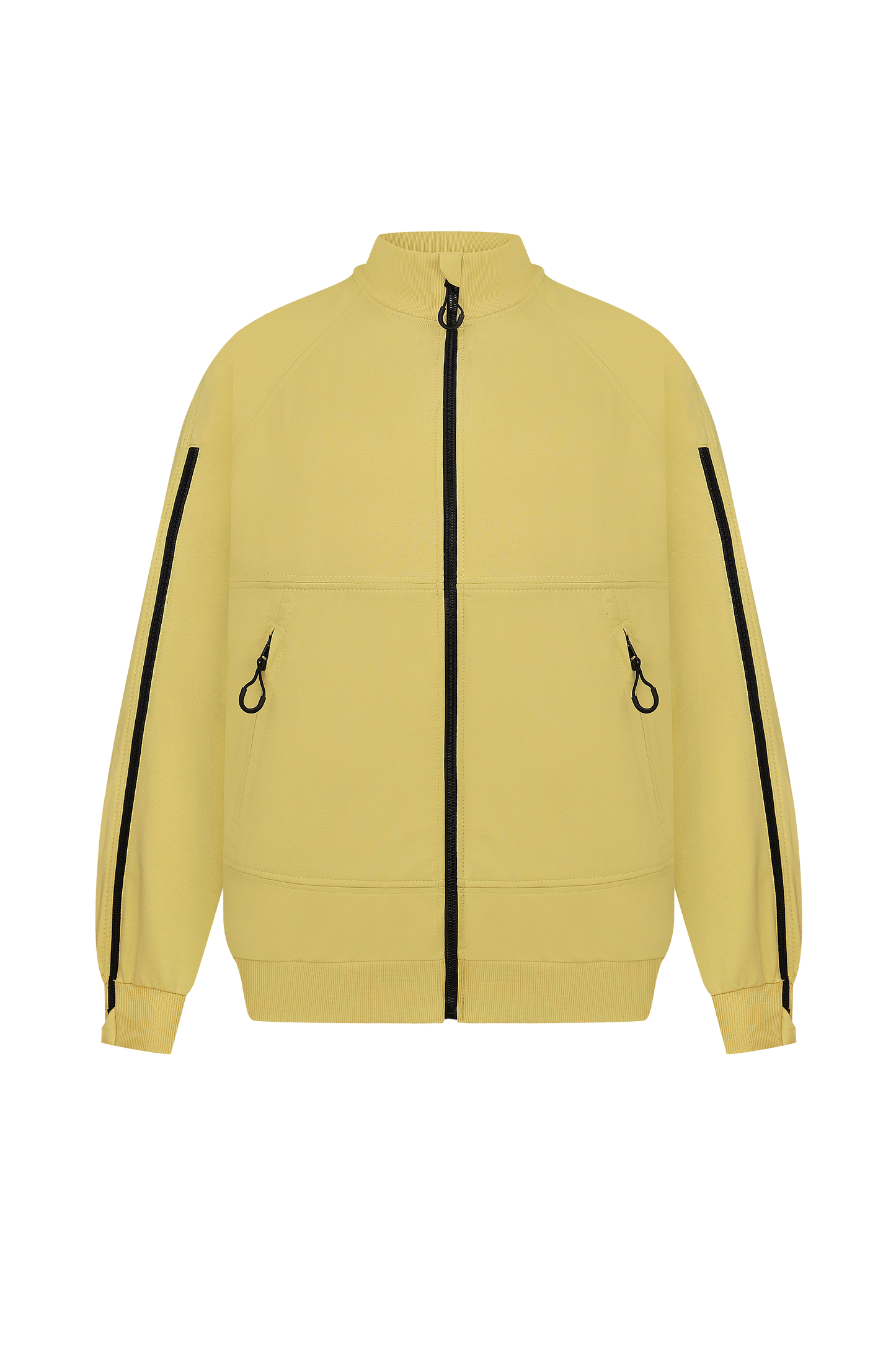 Куртка адаптивна з рукавами на блискавках жовта