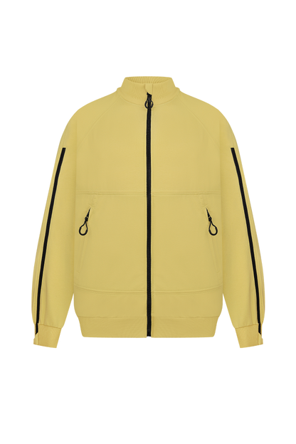 Куртка адаптивна з рукавами на блискавках жовта