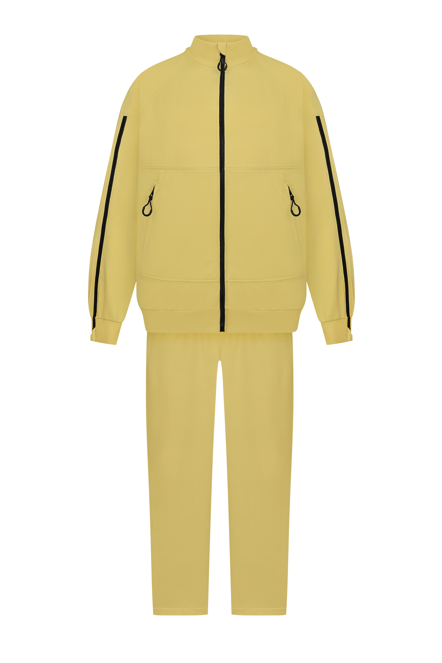 Адаптивний інклюзивний костюм BOREVER — бомбер і штани з довгими блискавками для зручного одягання