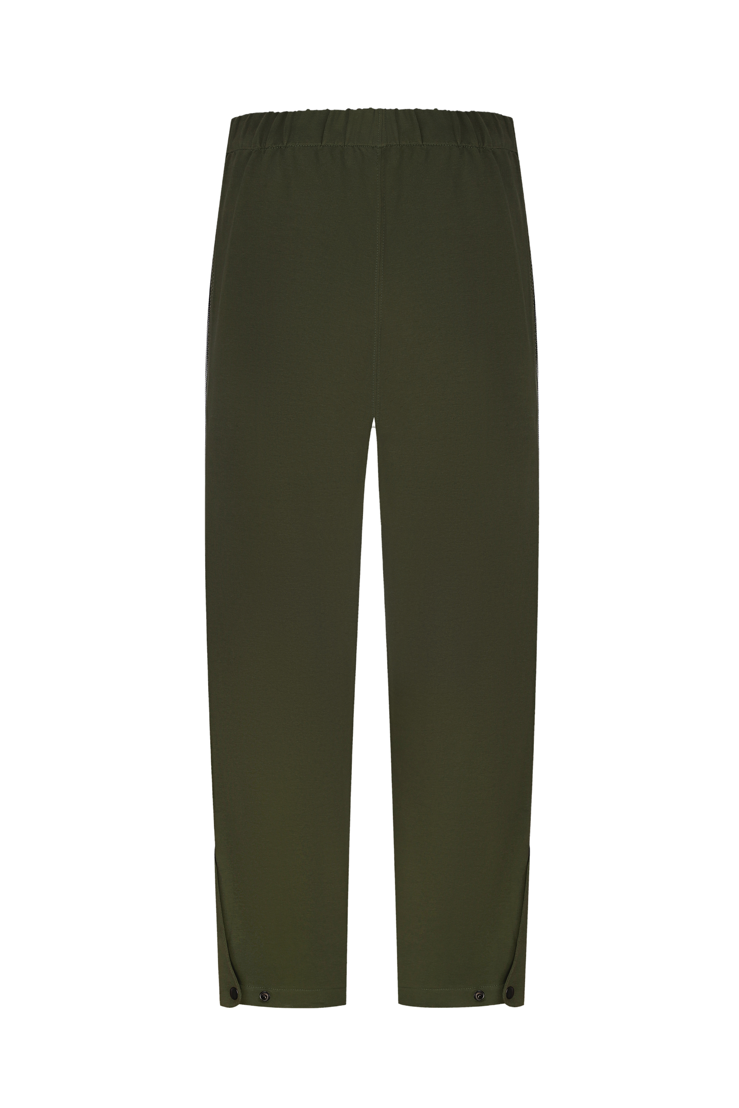 Штани адаптивні з холошами на блискавках хакі