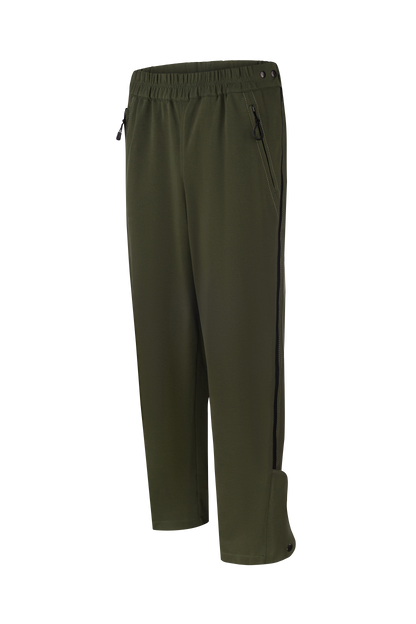 Костюм з блискавками на рукавах та холошах хакі