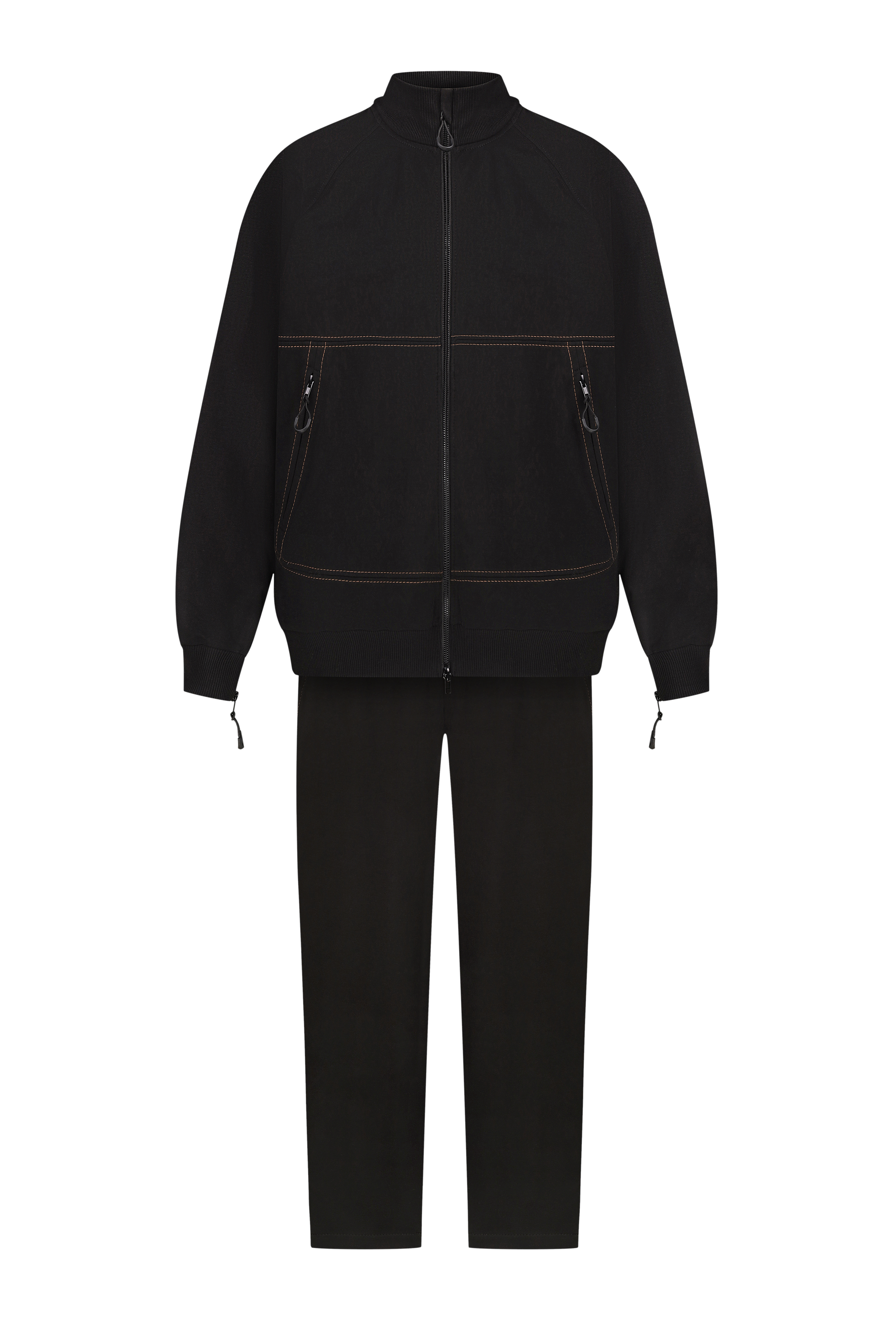 Адаптивний інклюзивний костюм BOREVER — бомбер і штани з довгими блискавками для зручного одягання