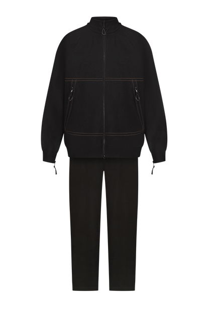 Адаптивний інклюзивний костюм BOREVER — бомбер і штани з довгими блискавками для зручного одягання