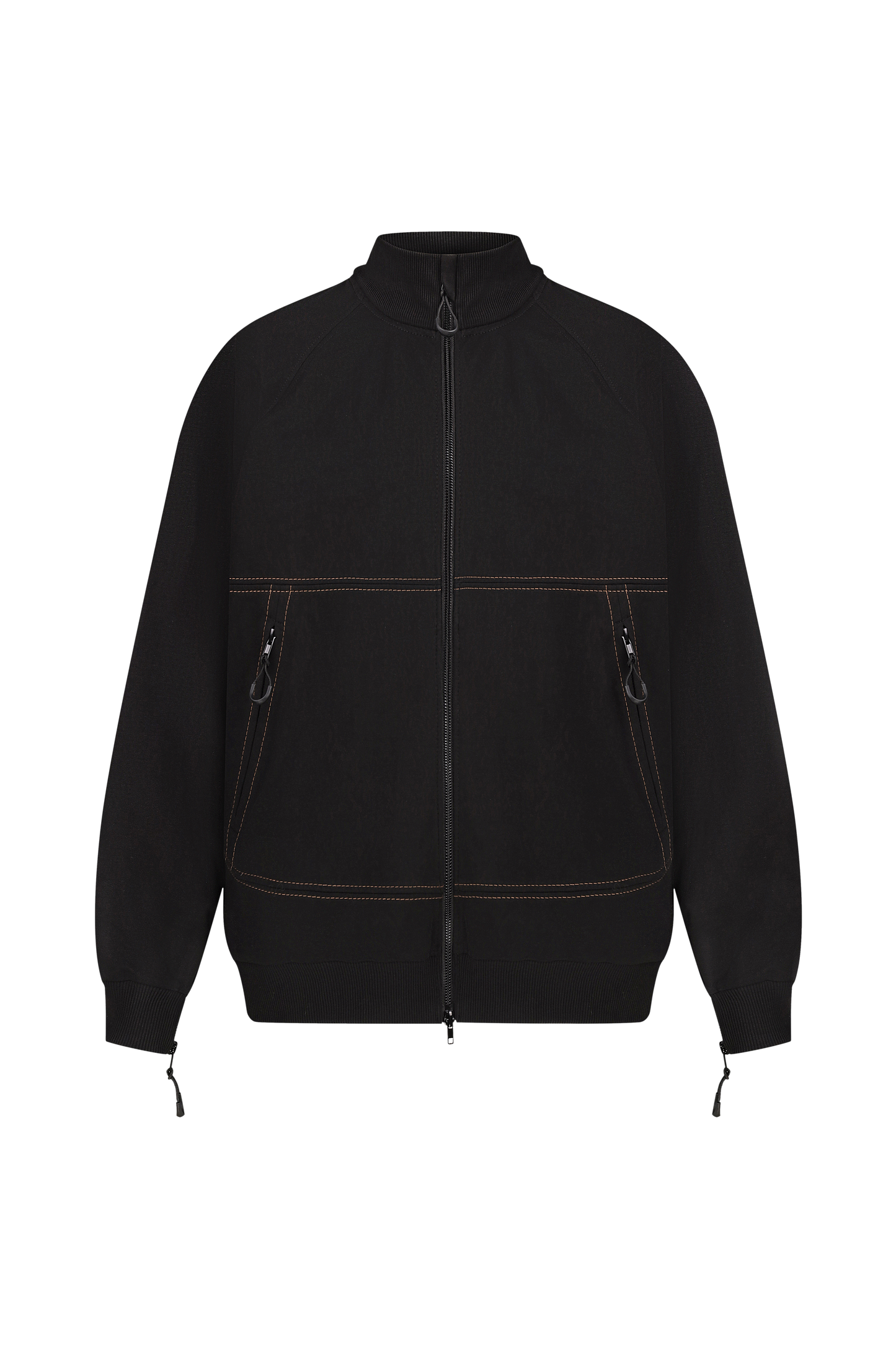 Адаптивна інклюзивна куртка BOREVER — бомбер з блискавками на рукавах