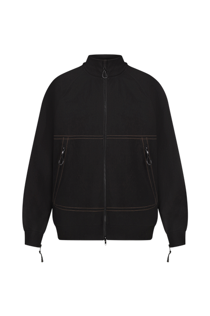 Адаптивна інклюзивна куртка BOREVER — бомбер з блискавками на рукавах